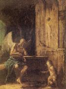 Johann Heinrich Schonfeldt Il Tempo oil painting